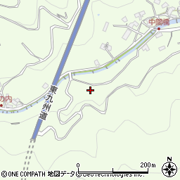 大分県津久見市西ノ内7154周辺の地図