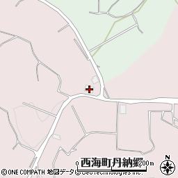 長崎県西海市西海町丹納郷490周辺の地図