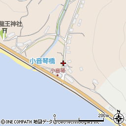 長崎県東彼杵郡東彼杵町小音琴郷2269-3周辺の地図