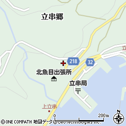 長崎県南松浦郡新上五島町立串郷309周辺の地図