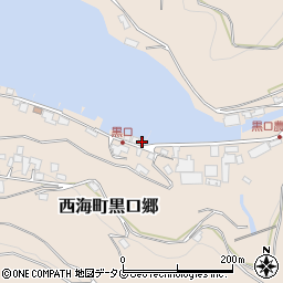 長崎県西海市西海町黒口郷1506周辺の地図