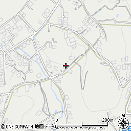 長崎県東彼杵郡川棚町白石郷1406周辺の地図