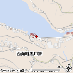 長崎県西海市西海町黒口郷1507周辺の地図