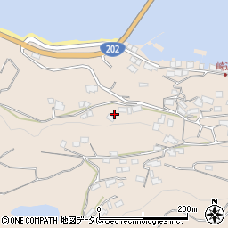 長崎県西海市西海町黒口郷1994周辺の地図