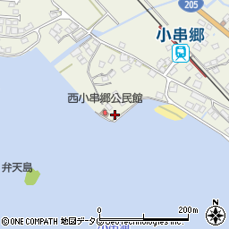 長崎県東彼杵郡川棚町小串郷1505-8周辺の地図