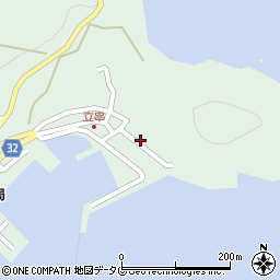 長崎県南松浦郡新上五島町立串郷651周辺の地図