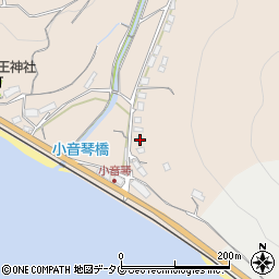 長崎県東彼杵郡東彼杵町小音琴郷2264周辺の地図