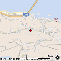 長崎県西海市西海町黒口郷2004周辺の地図