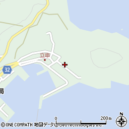 長崎県南松浦郡新上五島町立串郷650周辺の地図
