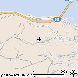長崎県西海市西海町黒口郷2157周辺の地図