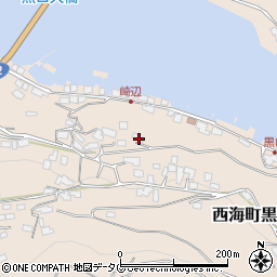 長崎県西海市西海町黒口郷1943周辺の地図