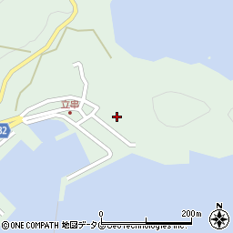 長崎県南松浦郡新上五島町立串郷653周辺の地図