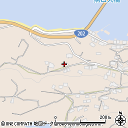 長崎県西海市西海町黒口郷2150-1周辺の地図