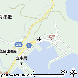 長崎県南松浦郡新上五島町立串郷335周辺の地図