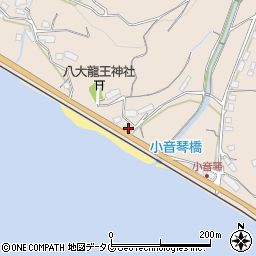 長崎県東彼杵郡東彼杵町小音琴郷1019周辺の地図