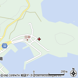 長崎県南松浦郡新上五島町立串郷645周辺の地図