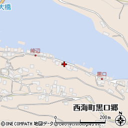 長崎県西海市西海町黒口郷1512周辺の地図