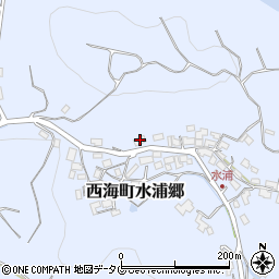 水浦交流センター周辺の地図