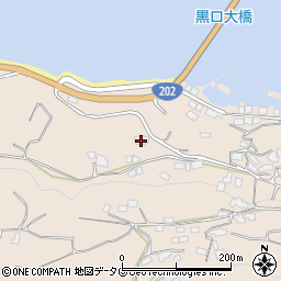 長崎県西海市西海町黒口郷2145周辺の地図