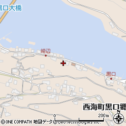 長崎県西海市西海町黒口郷1921周辺の地図