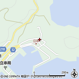 長崎県南松浦郡新上五島町立串郷578周辺の地図