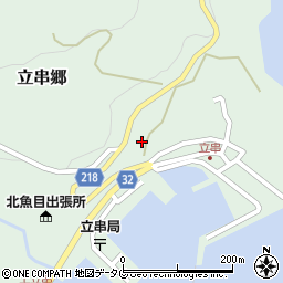 長崎県南松浦郡新上五島町立串郷341周辺の地図