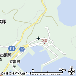 長崎県南松浦郡新上五島町立串郷572周辺の地図
