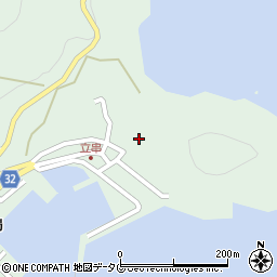 長崎県南松浦郡新上五島町立串郷702周辺の地図