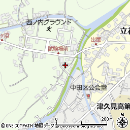 大分県津久見市西ノ内6639周辺の地図