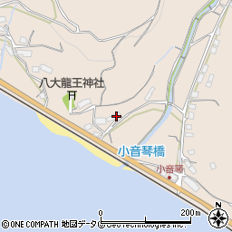 長崎県東彼杵郡東彼杵町小音琴郷1031周辺の地図