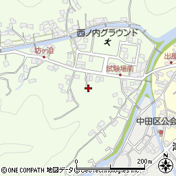 大分県津久見市西ノ内6661周辺の地図