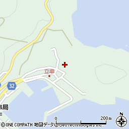 長崎県南松浦郡新上五島町立串郷628周辺の地図