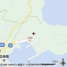 長崎県南松浦郡新上五島町立串郷580周辺の地図