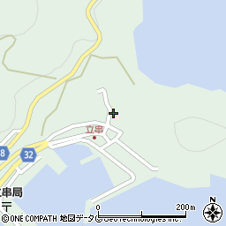 長崎県南松浦郡新上五島町立串郷626周辺の地図