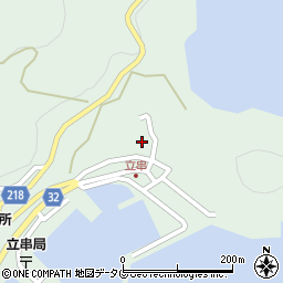 長崎県南松浦郡新上五島町立串郷584周辺の地図