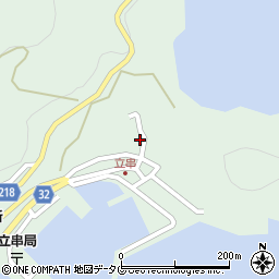 長崎県南松浦郡新上五島町立串郷581周辺の地図
