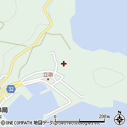 長崎県南松浦郡新上五島町立串郷629周辺の地図