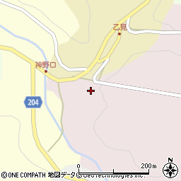 大分県臼杵市乙見上鍛冶1194周辺の地図