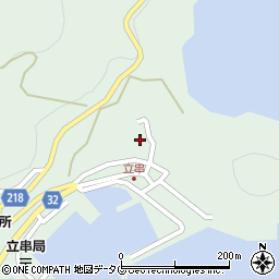 長崎県南松浦郡新上五島町立串郷585周辺の地図