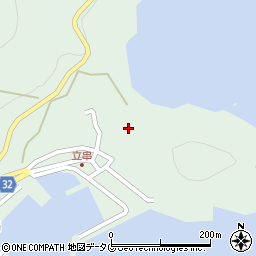 長崎県南松浦郡新上五島町立串郷636周辺の地図