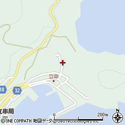 長崎県南松浦郡新上五島町立串郷621周辺の地図