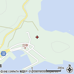 長崎県南松浦郡新上五島町立串郷701周辺の地図