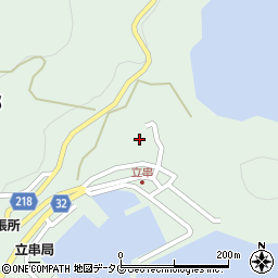 長崎県南松浦郡新上五島町立串郷587周辺の地図