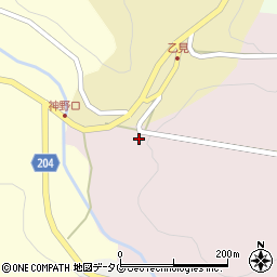 大分県臼杵市乙見上鍛冶1195周辺の地図