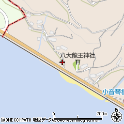 長崎県東彼杵郡東彼杵町小音琴郷987周辺の地図
