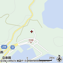 長崎県南松浦郡新上五島町立串郷707周辺の地図