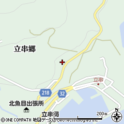 長崎県南松浦郡新上五島町立串郷528周辺の地図