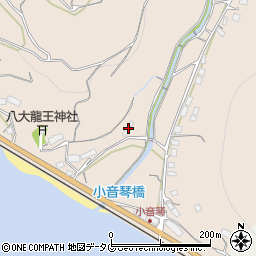 長崎県東彼杵郡東彼杵町小音琴郷1046周辺の地図