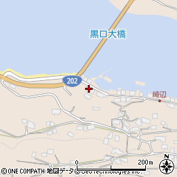長崎県西海市西海町黒口郷2076周辺の地図