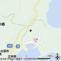 長崎県南松浦郡新上五島町立串郷590周辺の地図